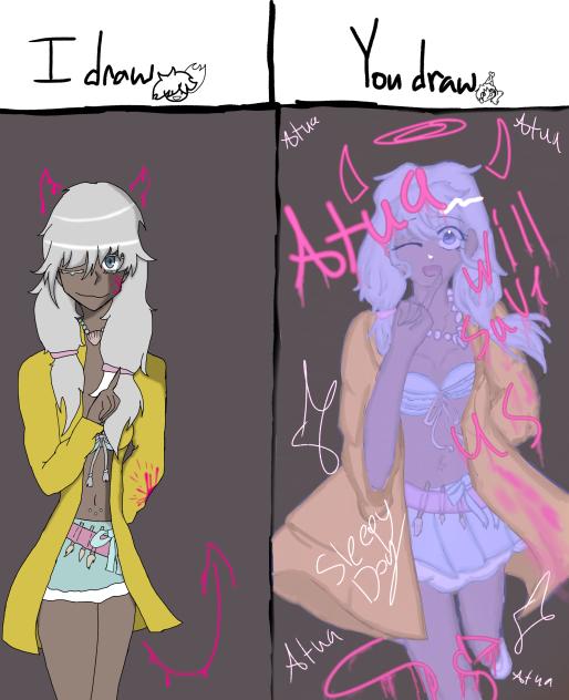Atua is not happy