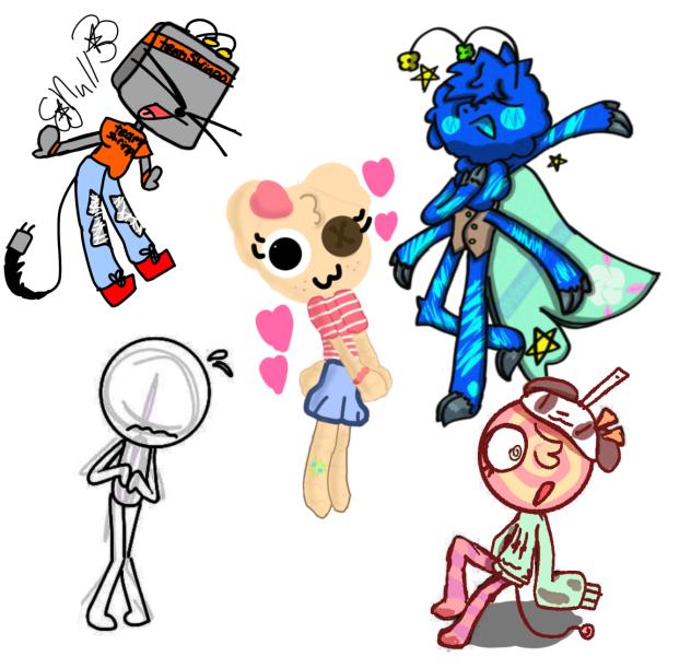 Dandy’s world oc collab!!!