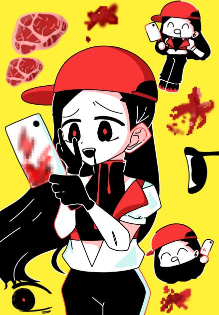 あかいおにく。