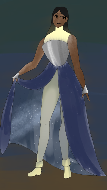 Light Pollution Dress Design