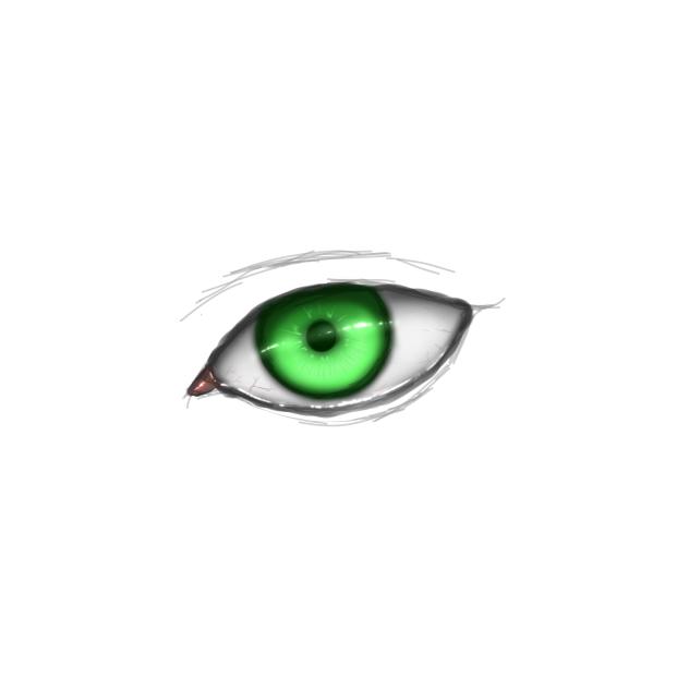 trying to make realistic eye🤧
