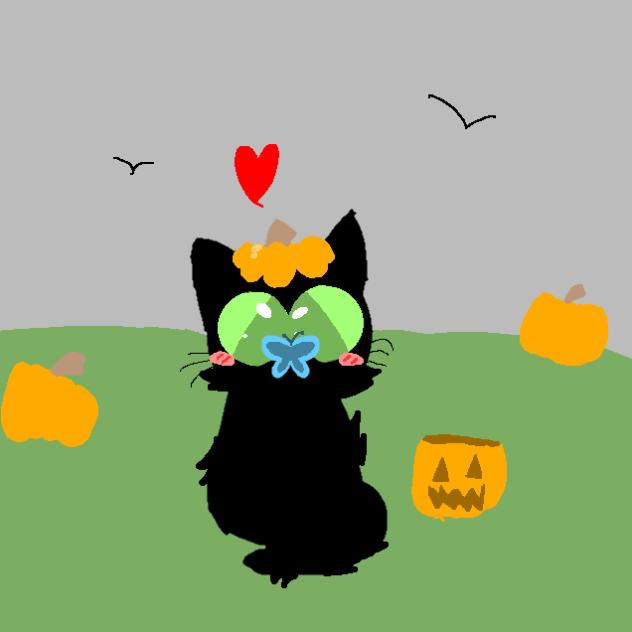 black cat requested by lolapops