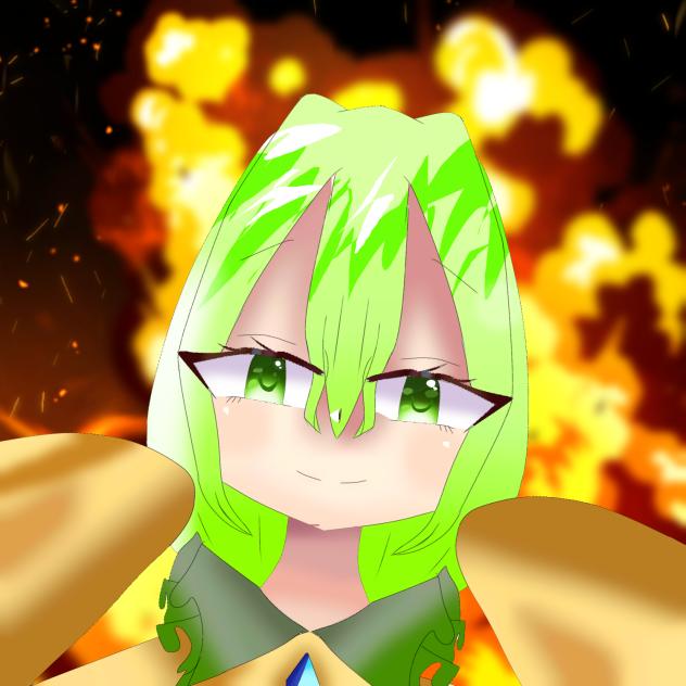 爆発の炎（フリーアイコン）