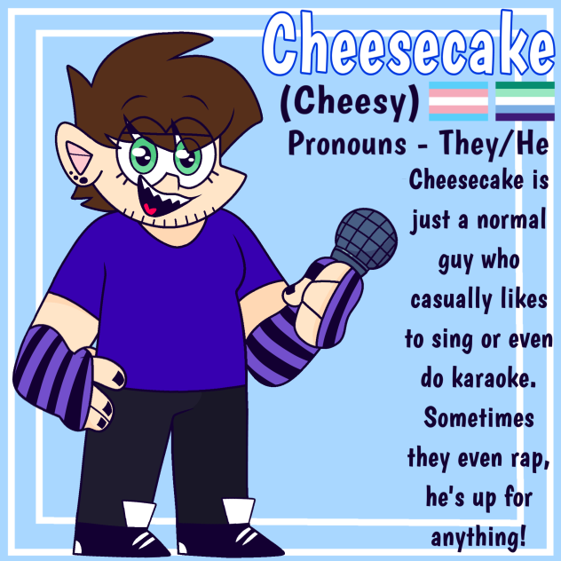 Cheesecake (Cheesy) - My FNF oc redesign