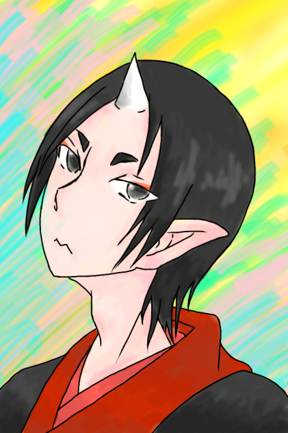 鬼灯様描いてみた
