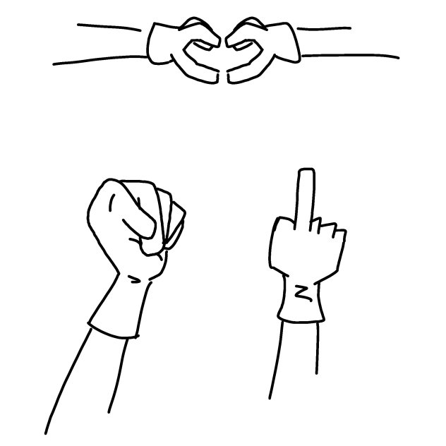 More hand practice!