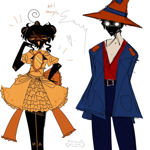 Mirror and Grave Scarecrow 🪞🌾