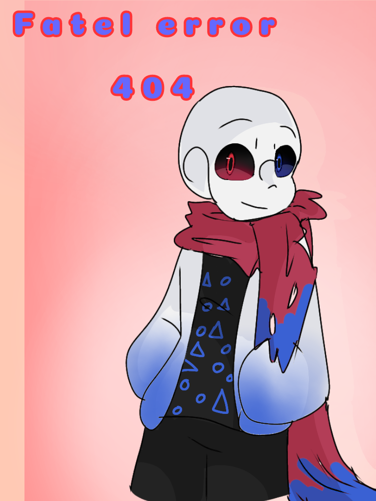 sans Oc fatel error 404 art request - ibisPaint