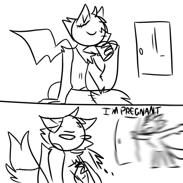 I bet this is how he got the news lol