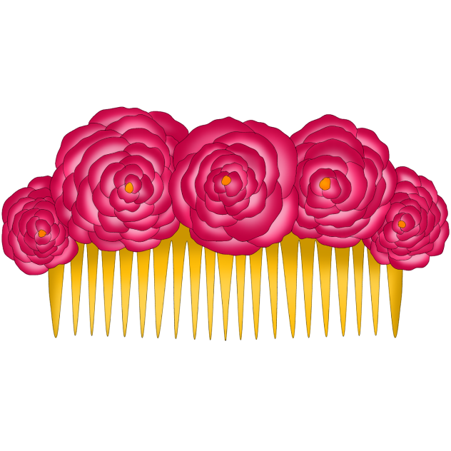 Flower comb🌸