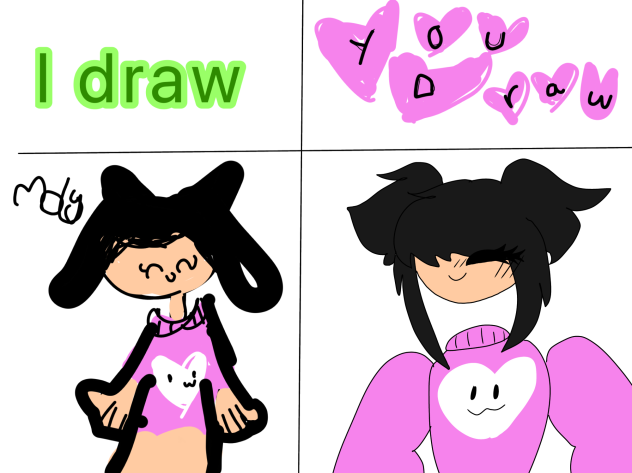 I couldn’t understand the hair…