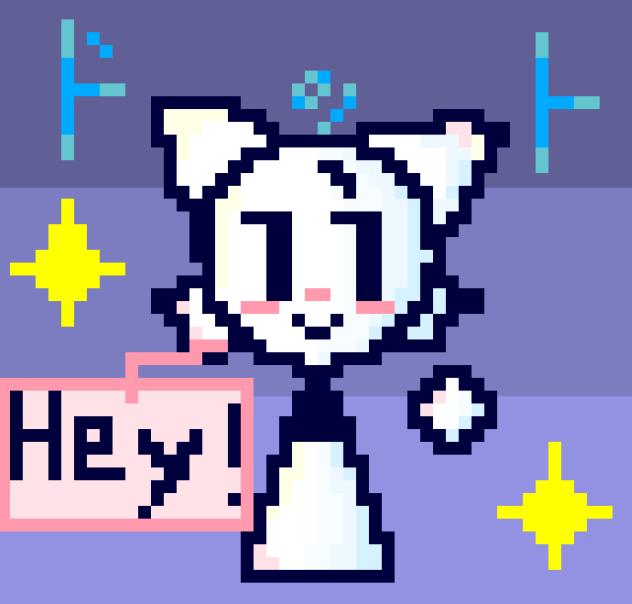 ドット絵だー！