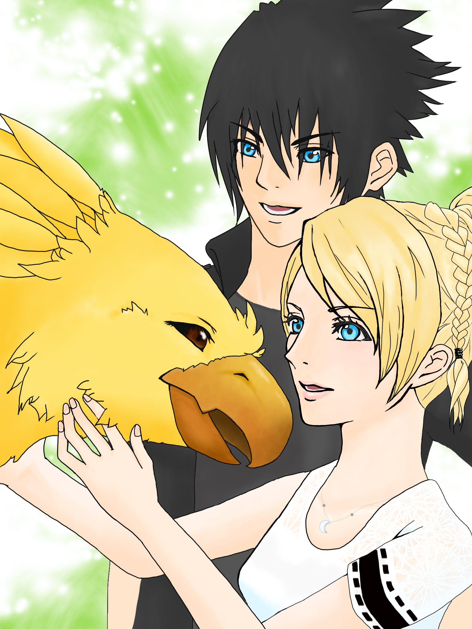 ノクトとルーナ Ibispaint