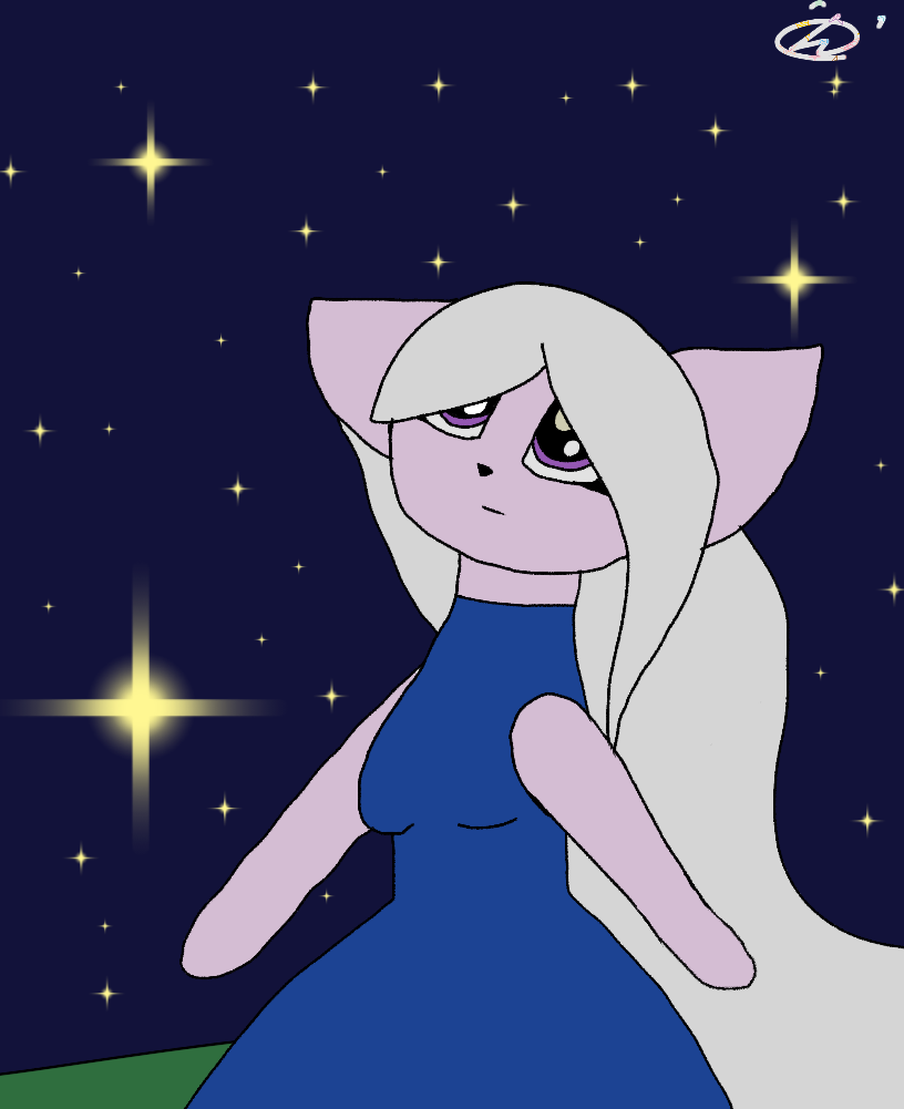 Звёздное небо... - ibisPaint