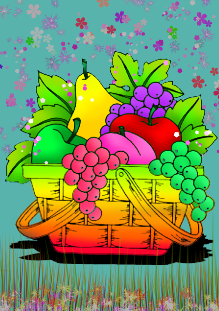 fruit basket - ibisPaint