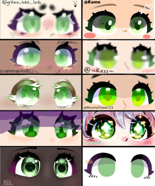Another gacha eye collab! - ibisPaint