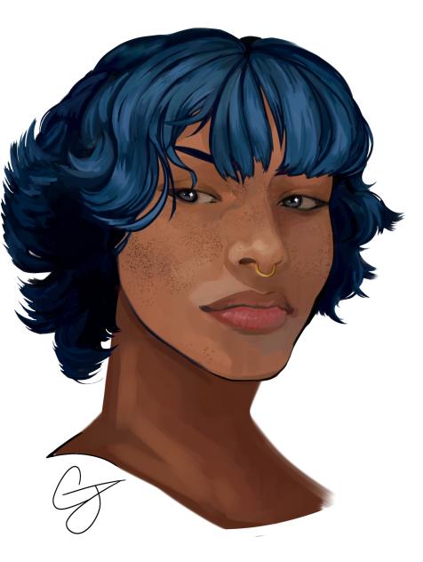 April friends OC drawing