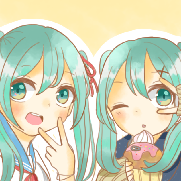 田舎っこみくちゃんと都会っ子みくちゃん🙄
