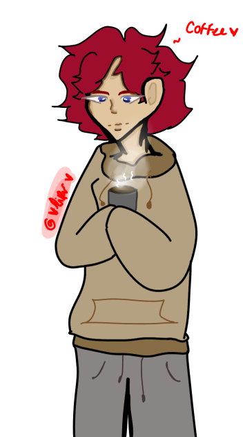 Leo and his Coffee ☕️❤️✨