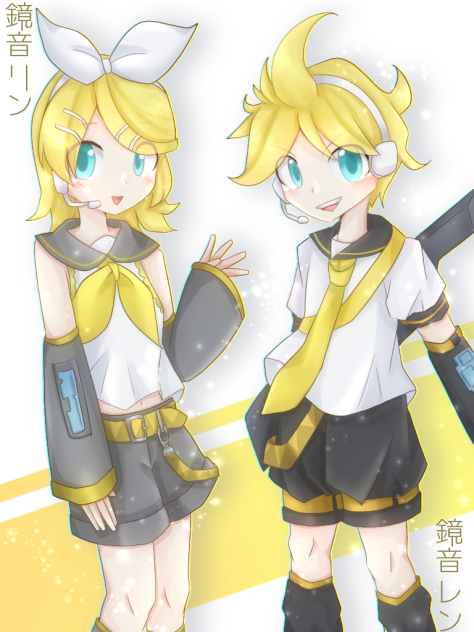 りーねこさんへの景品(？)鏡音リン　レン