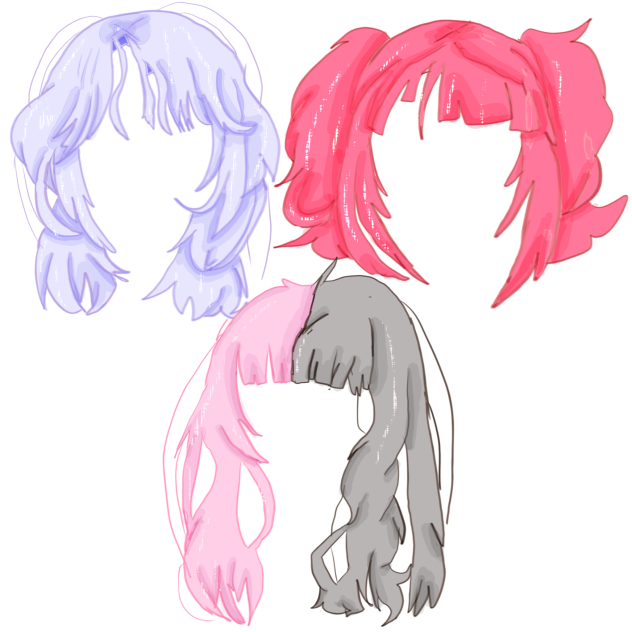 Different Hair Styles 🖌 ❤