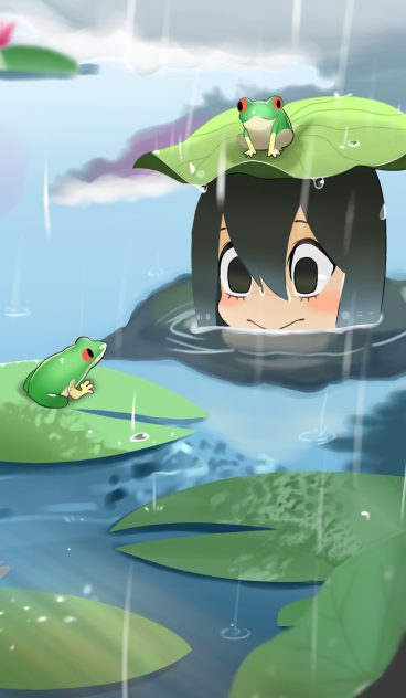 ヒロアカ  梅雨ちゃん