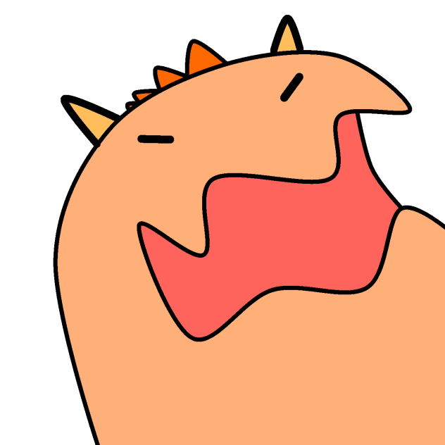 奇特生物：呀 (橘色)Strange creature Yeah(orange)