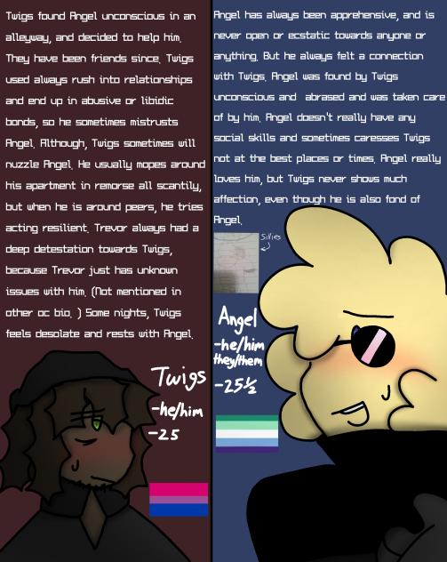 twigs and angel oc bio