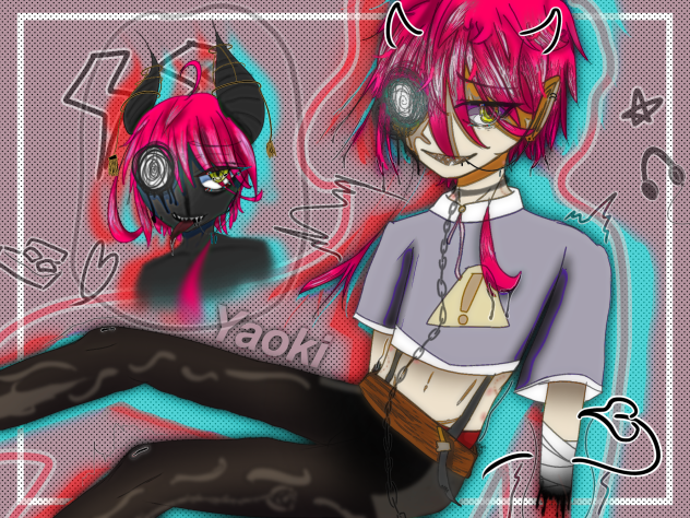 ロッキング悪魔😈❤️🖤