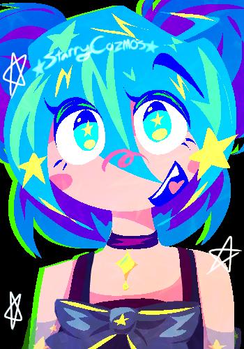 C0ZM1C M1KU!! (my OG design)