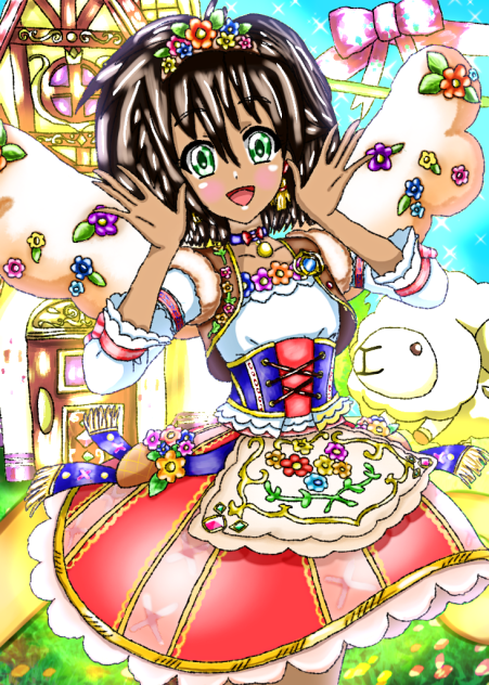 The Daisies I Love Serirican Kitty