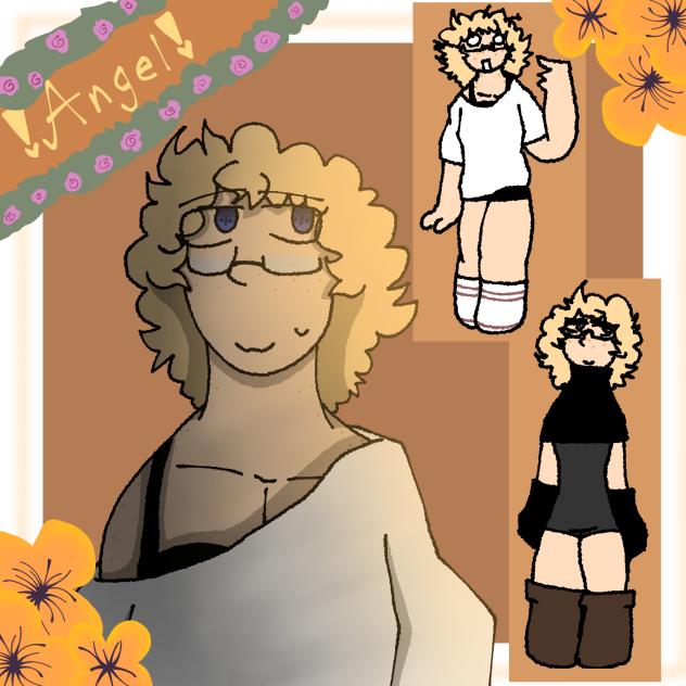 angel if he actually had a human style