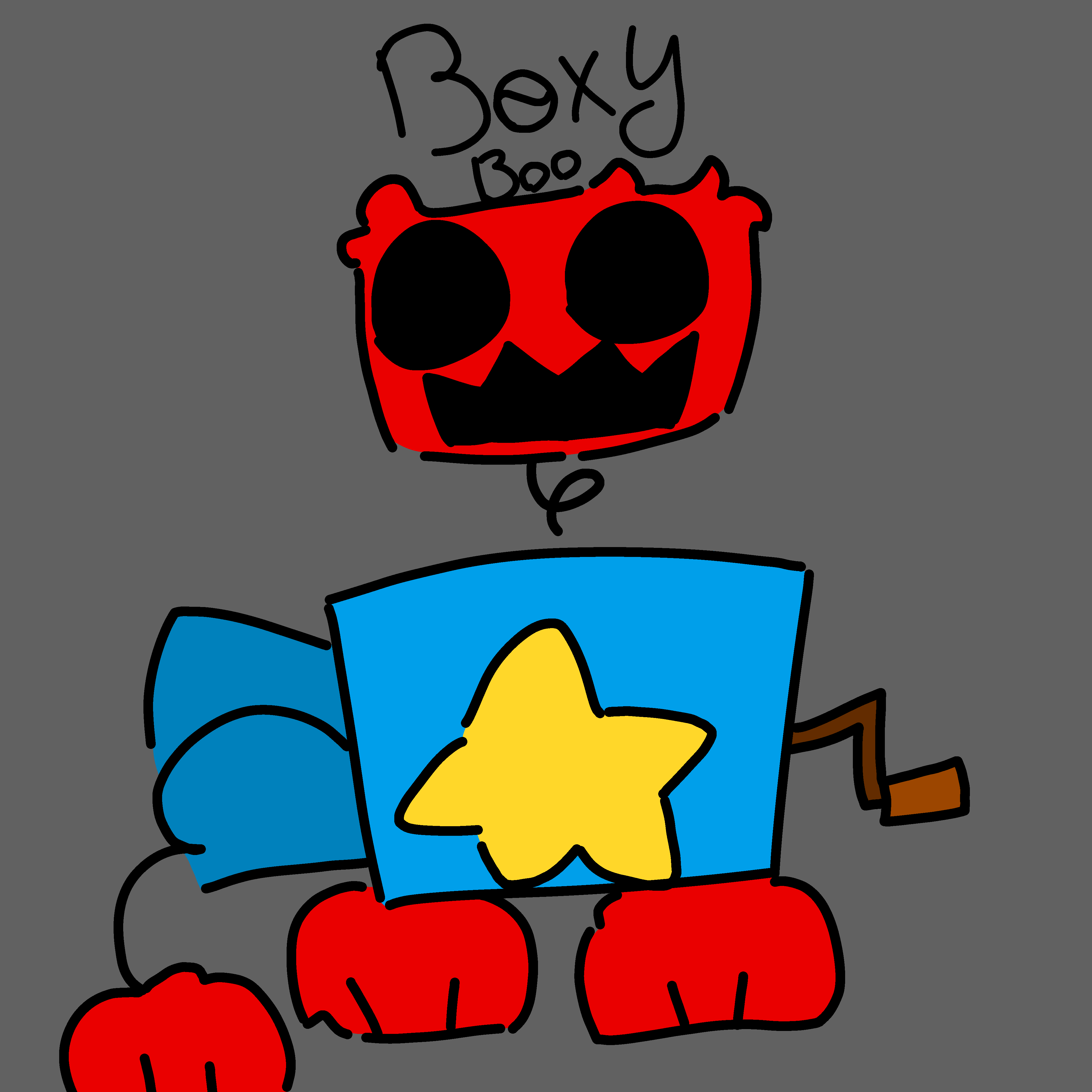 Boxy Boo! - ibisPaint