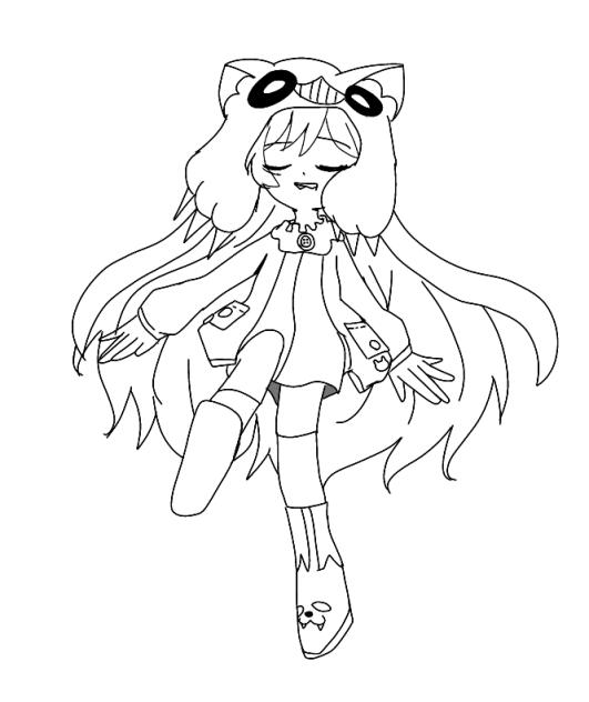 かくのあきたから塗り絵にする