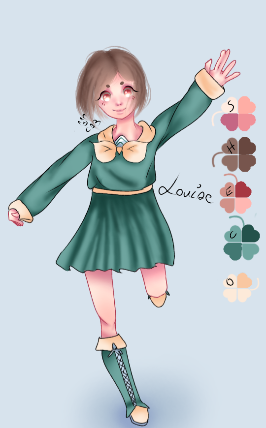 Louise ref sheet - ibisPaint