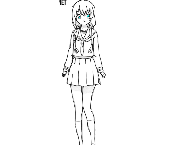 Anime girl!