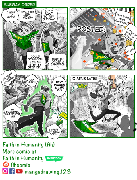 Draw comic webtoon on phone Ibispaintx