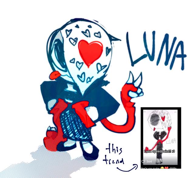 Luna redraw