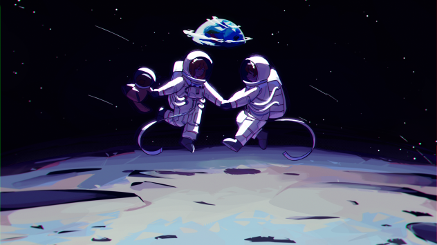 to the moon