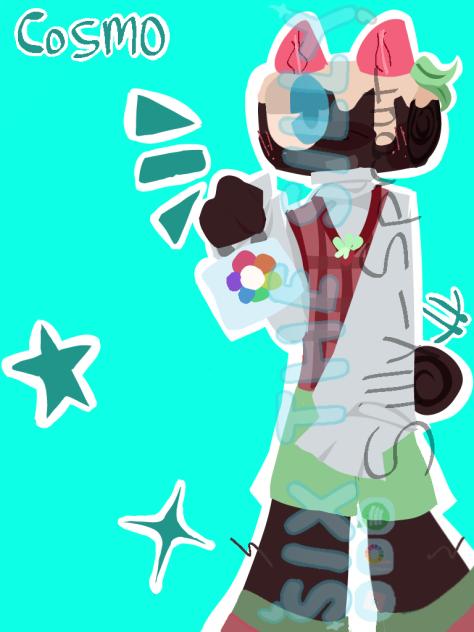 Cosmos new skin! +trying lineless art