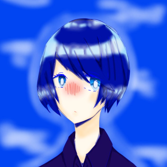 青