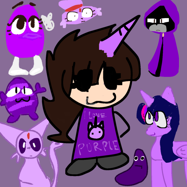Asha loovess purplee