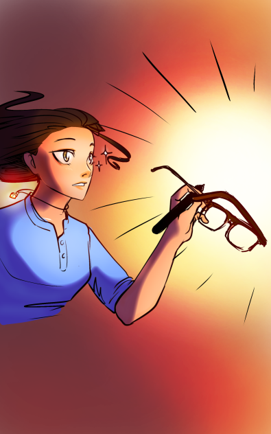 me when I get striked with inspiration