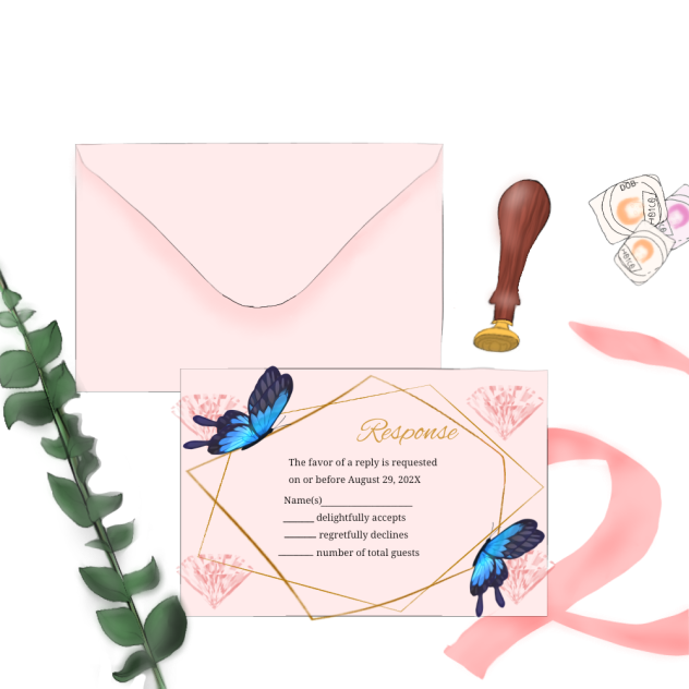 A Response to a wedding Invitation