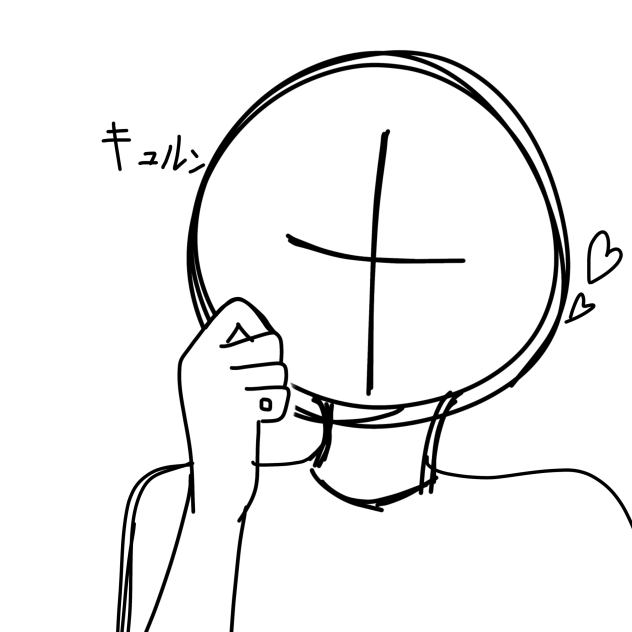 よるのちゃん用ラフ