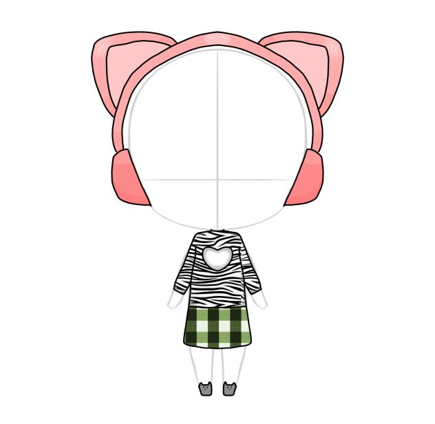ミニキャラ専用服素材
