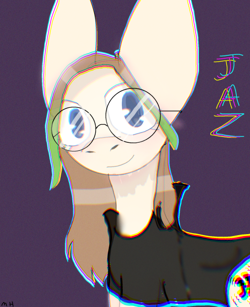 Jaz as a pony