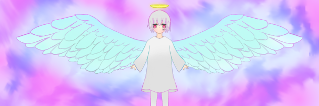 下界を見下ろす天使まふまふ