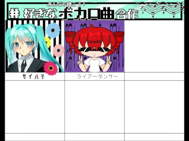 【好きなボカロ曲合作】