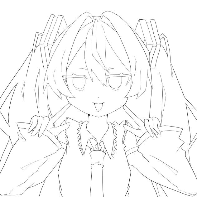 39線画